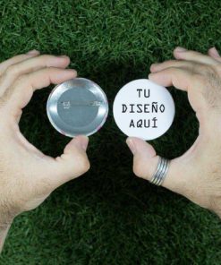 chapas personalizadas baratas de alfiler de 59mm