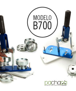 KIT MÁQUINA PARA HACER CHAPAS B-700 DE MOLDES INTERCAMBIABLES - 38mm