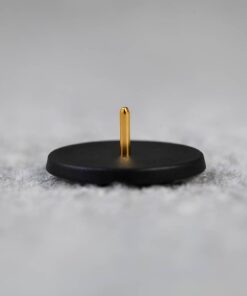 chapa de 25mm con trasera de pin