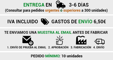 tiempo de envio para llaveros