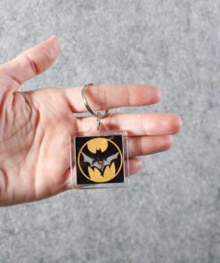 Alternative view of Llavero CR-32 acrílico personalizado